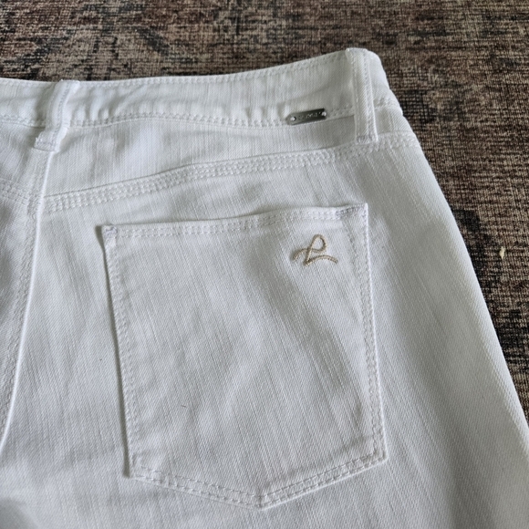 LIKE NEW DL1961 Angel Mid-Rise Skinny Ankle Denim Jeans Pants White Milk Size 28 - Picture 7 of 7